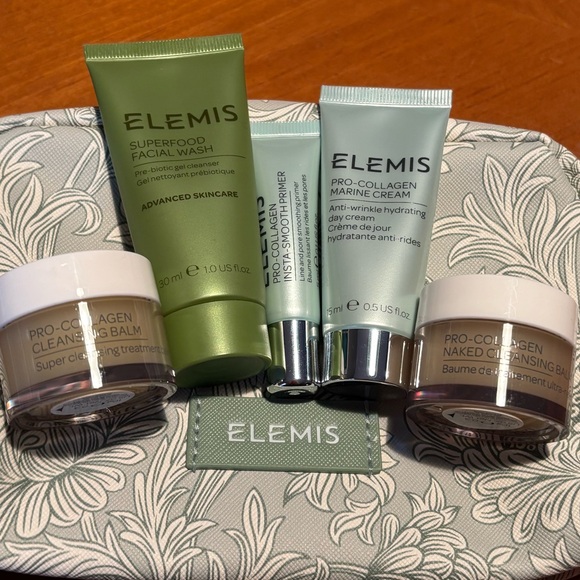 ELEMIS Skincare & Primer Set with Bag - Picture 1 of 16